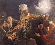 Rembrandt van rijn Write on the wall oil painting picture wholesale